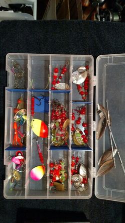 Large amount trolling spinners