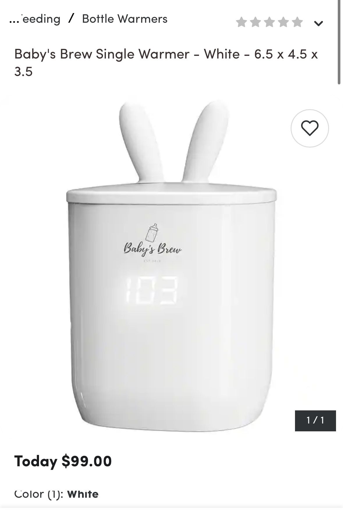 Portable Bottle Warmer