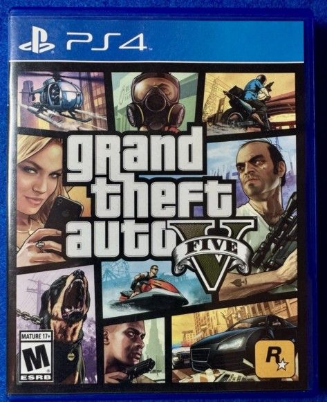 Grand Theft Auto 5 For PlayStation 4 With Map