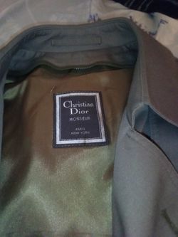 Christian Dior Authentic Trench Coat Designer