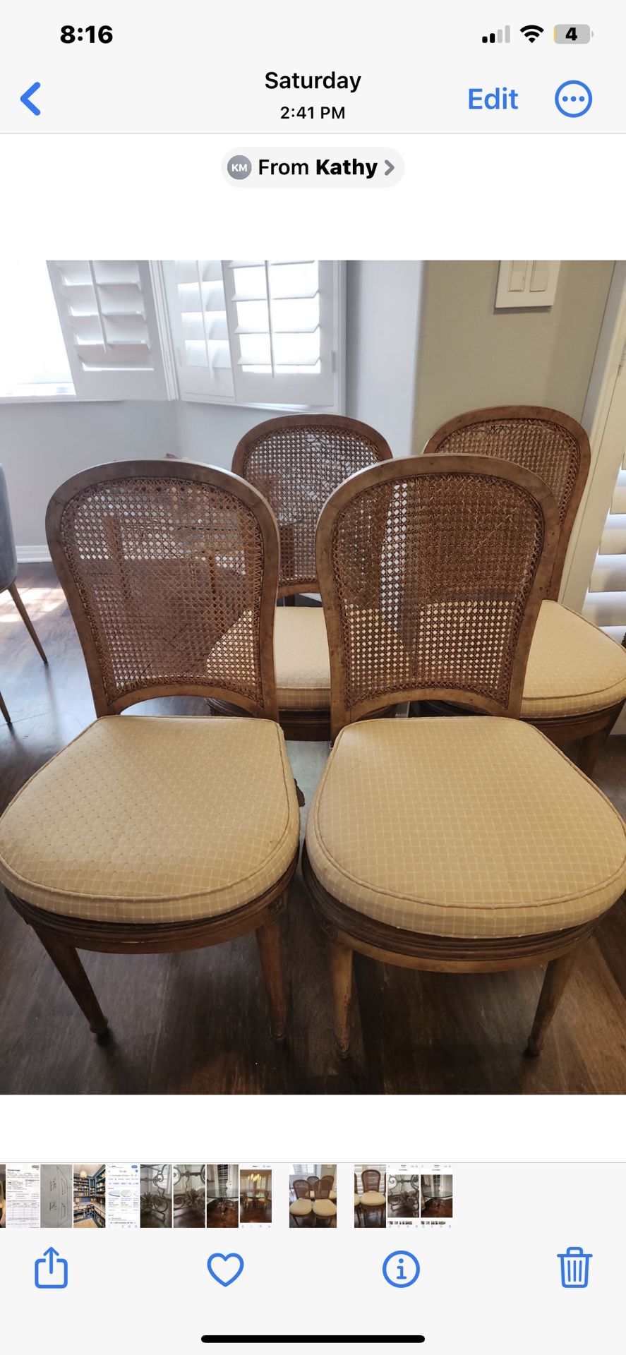 7 Side Chairs
