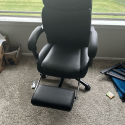 Big & Tall Massage Office Chair w/ Heat + Footrest (500lb)