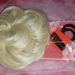 1 Pc Messy Hair Bun Scrunchie Synthetic