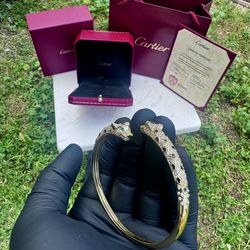 Cartier Gold Bracelet Unisex | PANTHÈRE DE CARTIER BRACELET