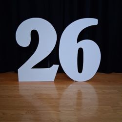 #'s 26 2.5 Ft Tall For Grads On Sale $40