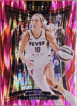 Lexie Hull Panini Select WNBA Pink Prizm Card