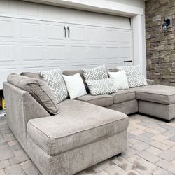 Grey Sectional Sofa 