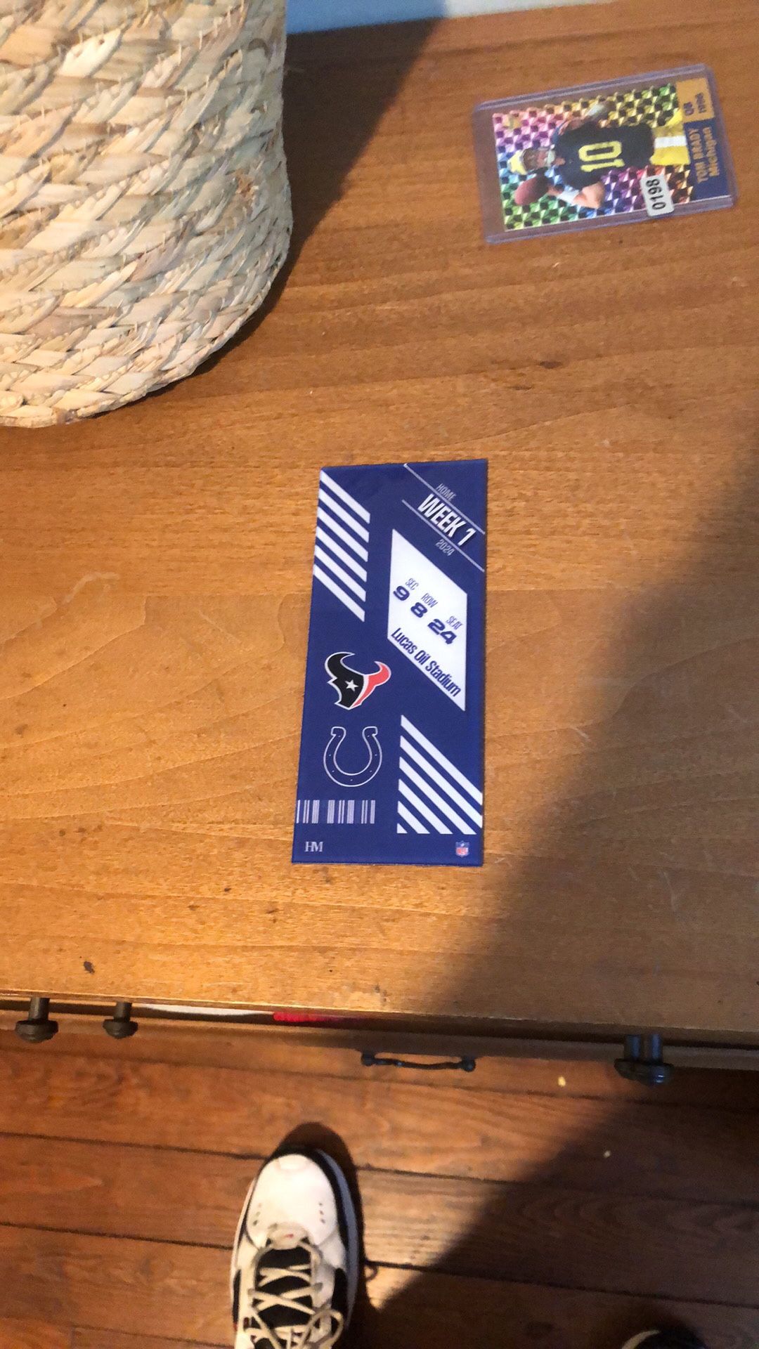 Nice New Ticket Stub