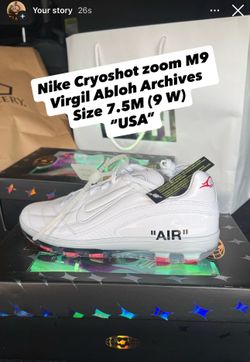 Nike Cryoshot Zoom M9 Virgil Abloh “USA”