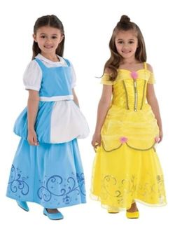 Princess Belle Transforming Costume