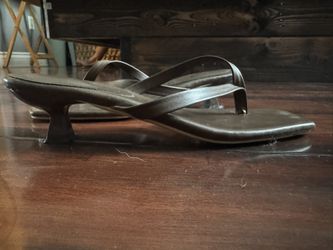 Brown Kitten Heels