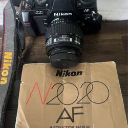 Nikon N2020 With 35-70 Mm Lens 