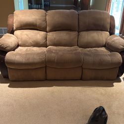 Free 2 Couches With recliners (Schaumburg)