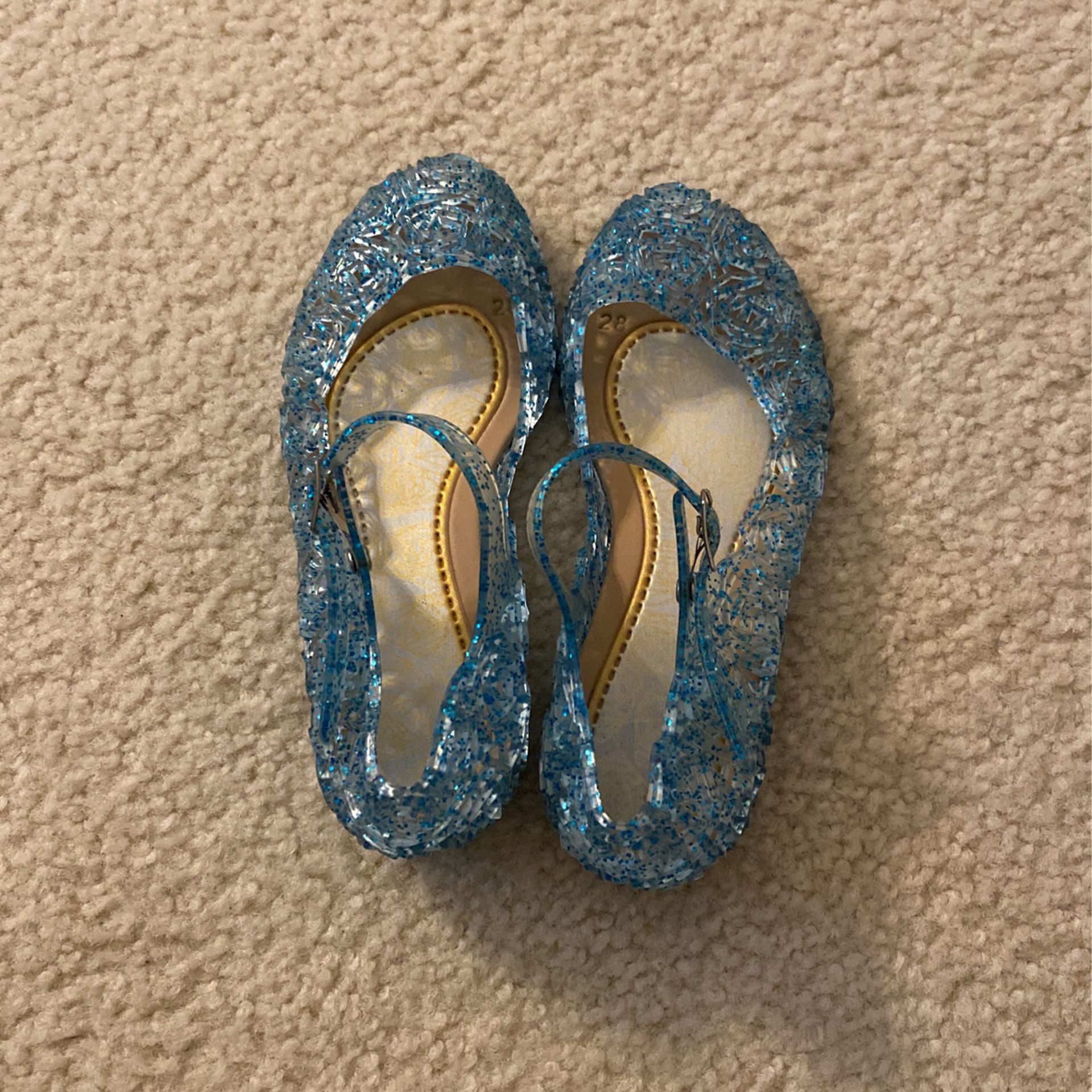 Elsa Dress Up Shoes Size 10/11