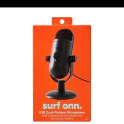 Surf Onn.  Dual Pattern Microphone.
