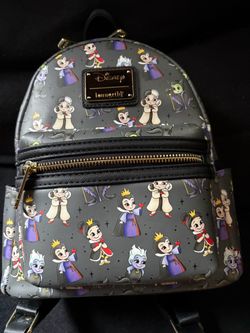 New, never used Loungefly villains (young)