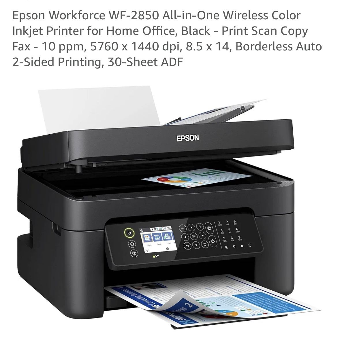 Epson All In One Printer WF-2850