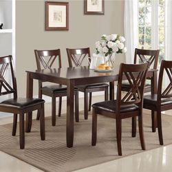 7 Pc dining Set ❄️ Only 3 Available ❄️