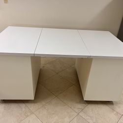 Custom Craft Table w/storage