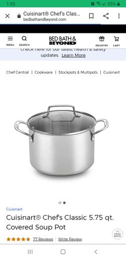 CUISINART 5.75QT STOCKPOT WITH COVER