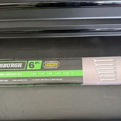 Pittsburgh Jumbo Standard Wrench Set