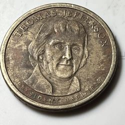Thomas Jefferson 2007 D Dollar 