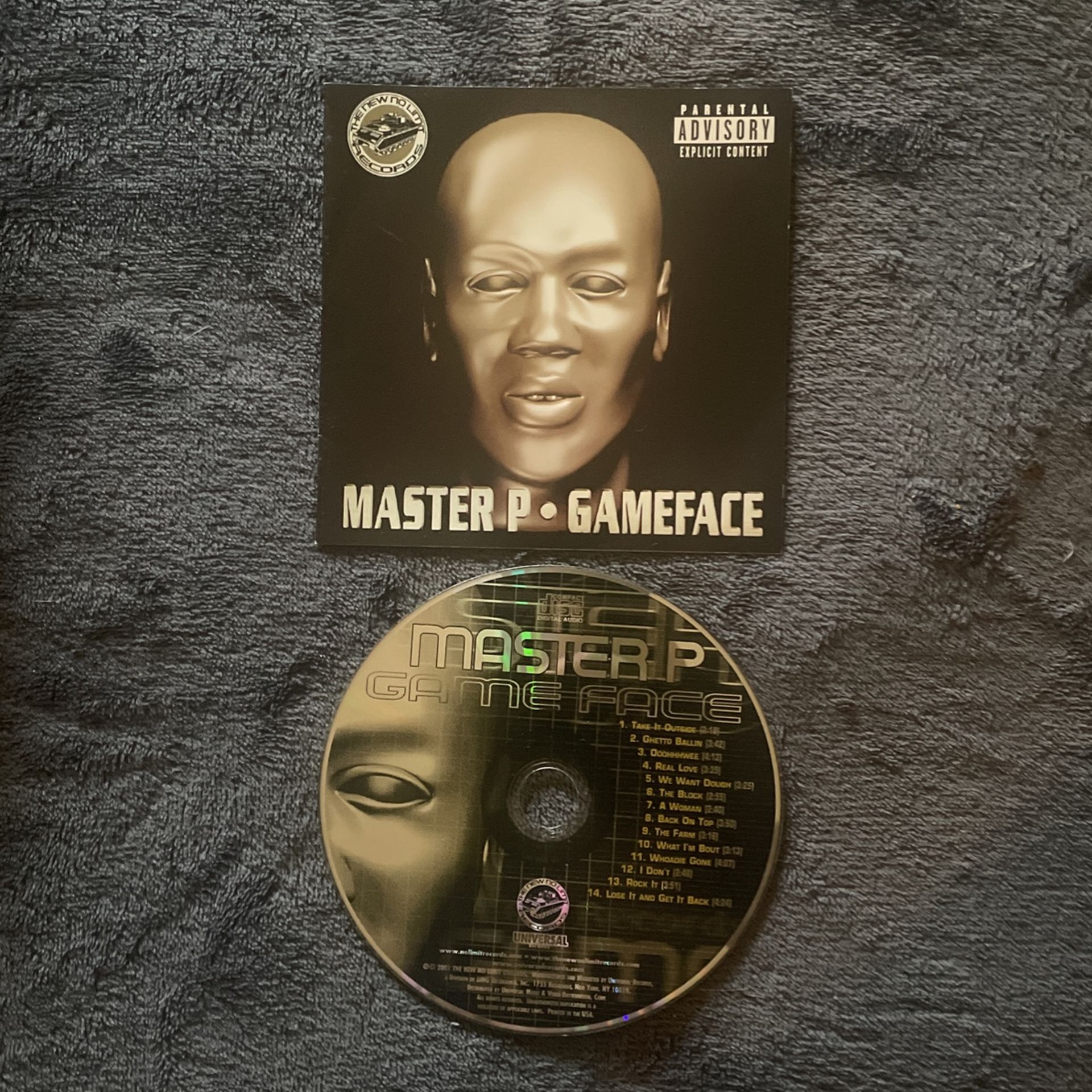 Music CD Master P- Gameface