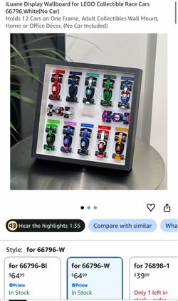 Lego Display for Race Cars