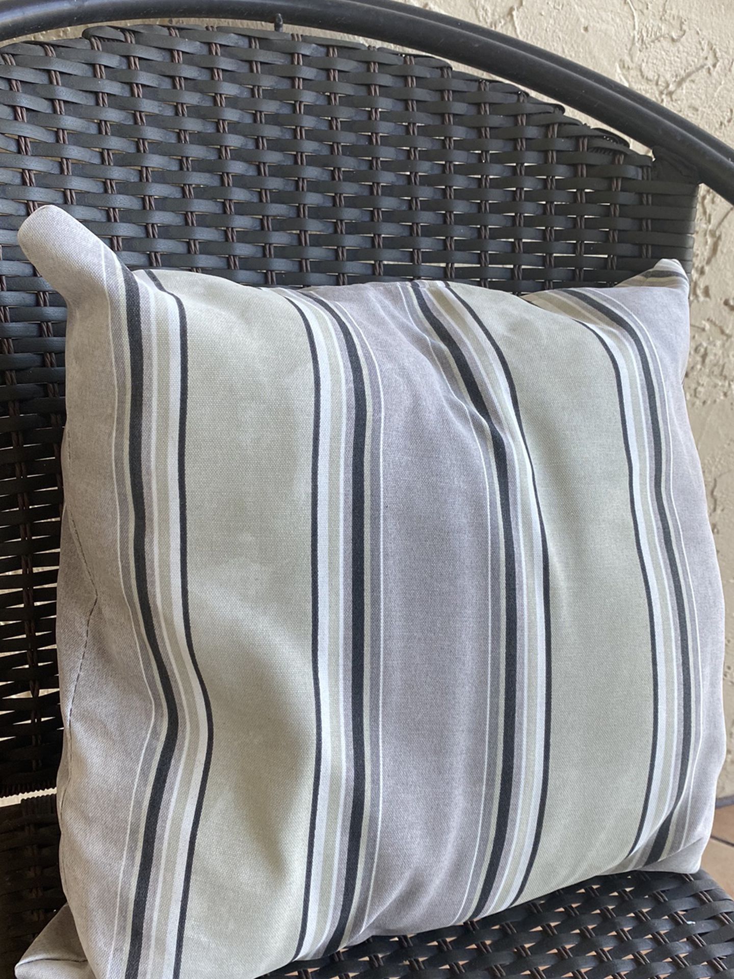 Two Outdoor Pillows