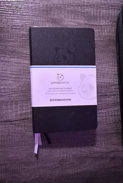 Panda Planner Non-Dated Daily Hardcover Planner
