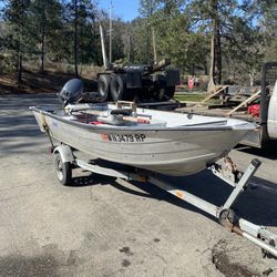 1998 Duroboat 14’ Aluminum