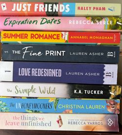 Collection of romance novels