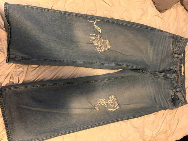 levi’s woman pants wide legs size 30