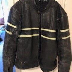 Bilt leather motorcycle jacket