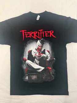 Terrifier Horror Movie Graphic T-Shirt available in M to XXL