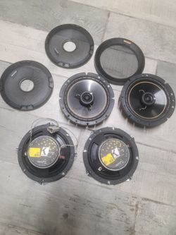 Kicker 6 1/2s (4) $80