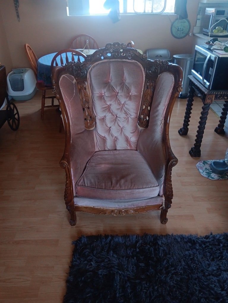Vintage Wingback Chair FREE
