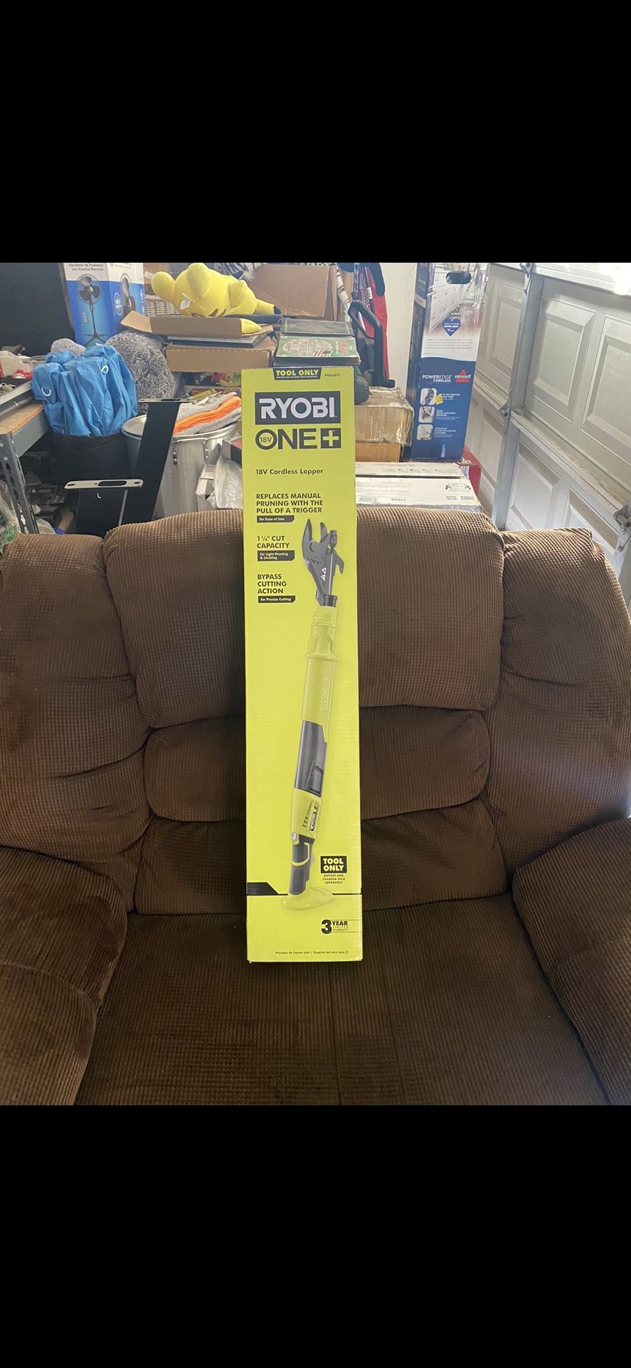 Ryobi 18V Cordless Looper Tool Only Model P4362BTL New In Factory