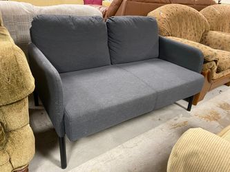 Modern Grey Loveseat