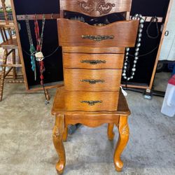 Antique Jewelry Dresser Chest