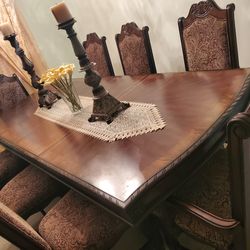 8 Chair Dining Room Table