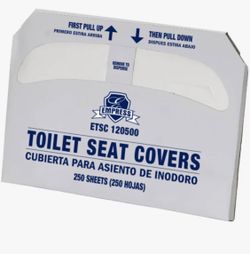 Paper toilet seat covers 5000 per case