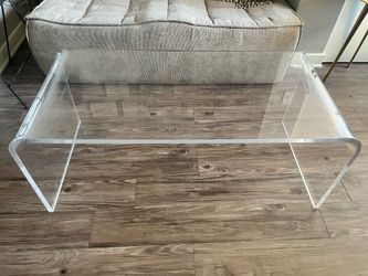Acrylic Coffee Table - YES IT’S AVAILABLE