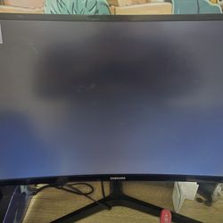 Samsung LC27F396FHNXZA FHD 1080p Curved Monitor, Black, 27in