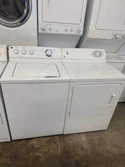 Used GE Washer and Gas Dryer Top Load