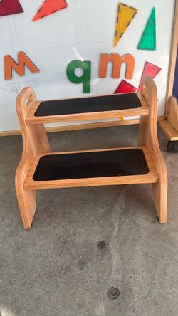 Wooden Strongtek step stool