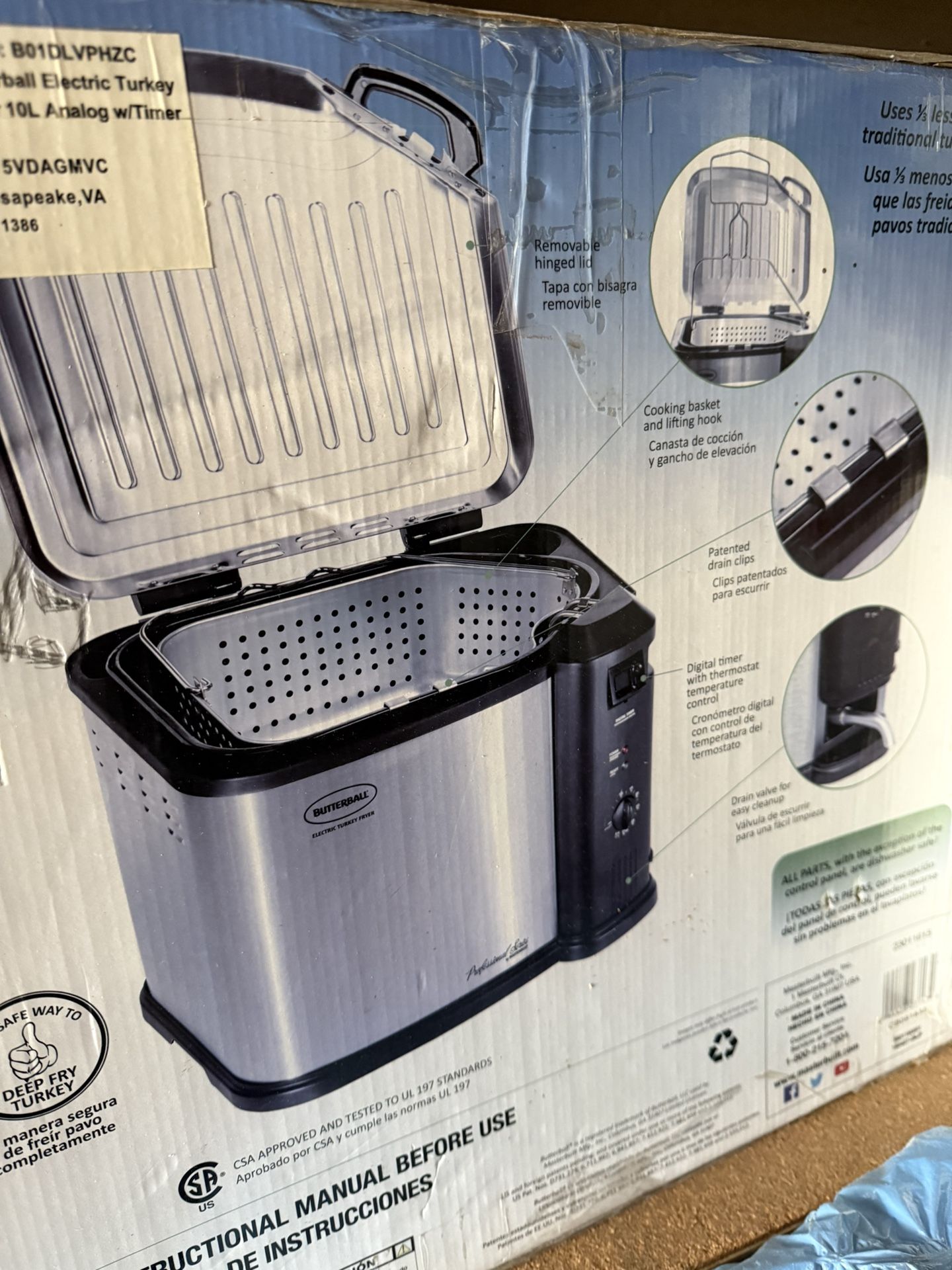 Butterball Turkey Deep Fryer