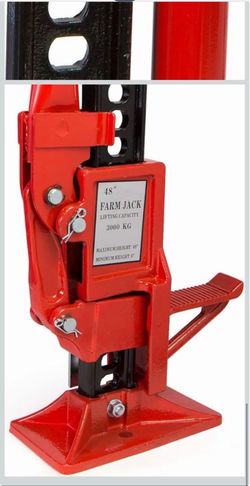 XtremepowerUS 48'' Universal Farm Jack for Tractor, Truck, SUV - Ratcheting Off Road Trail Bumper Utility Jack - 3-Ton Capacity Lift   21 $70