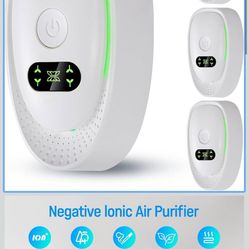  Plug-In Air Purifier 4 Pack，Negative Air Ionizer for Home, Air Freshener Odor Reducer for Home from Pets Smoke Smell Kitchen Odor