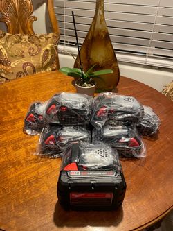 New Milwaukee Batteries M18 CP 1.5 $35 Each Cada Una